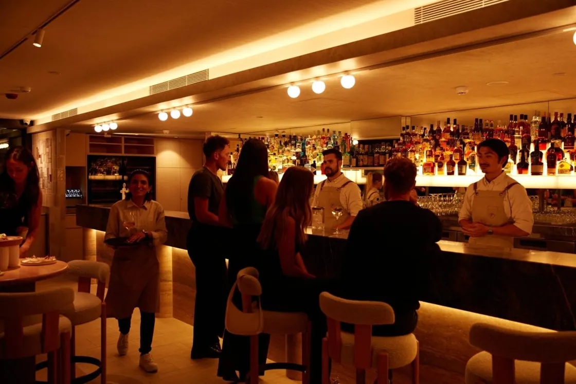 Fleet Rooftop Bar — bar at dusk