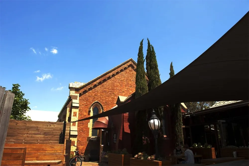 Gods Kitchen — converted church exterior