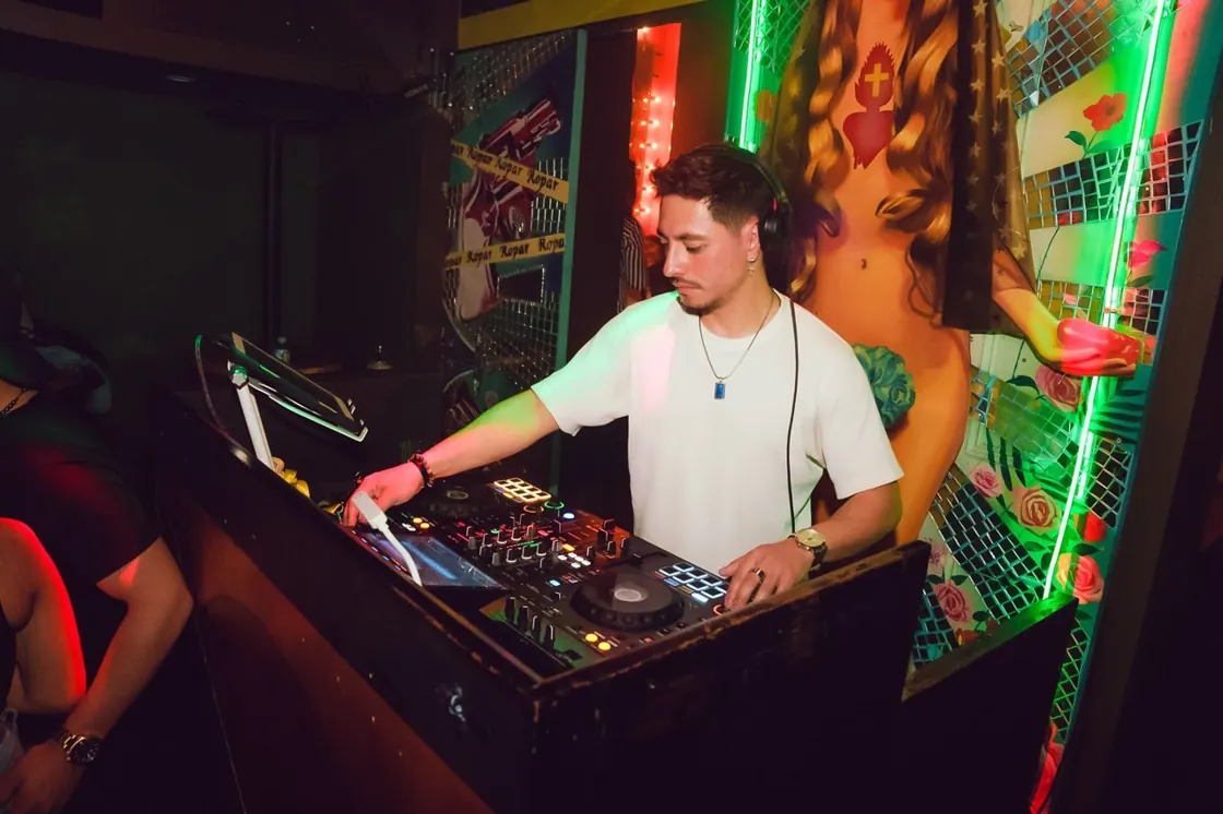 House of Maximon — dJ booth