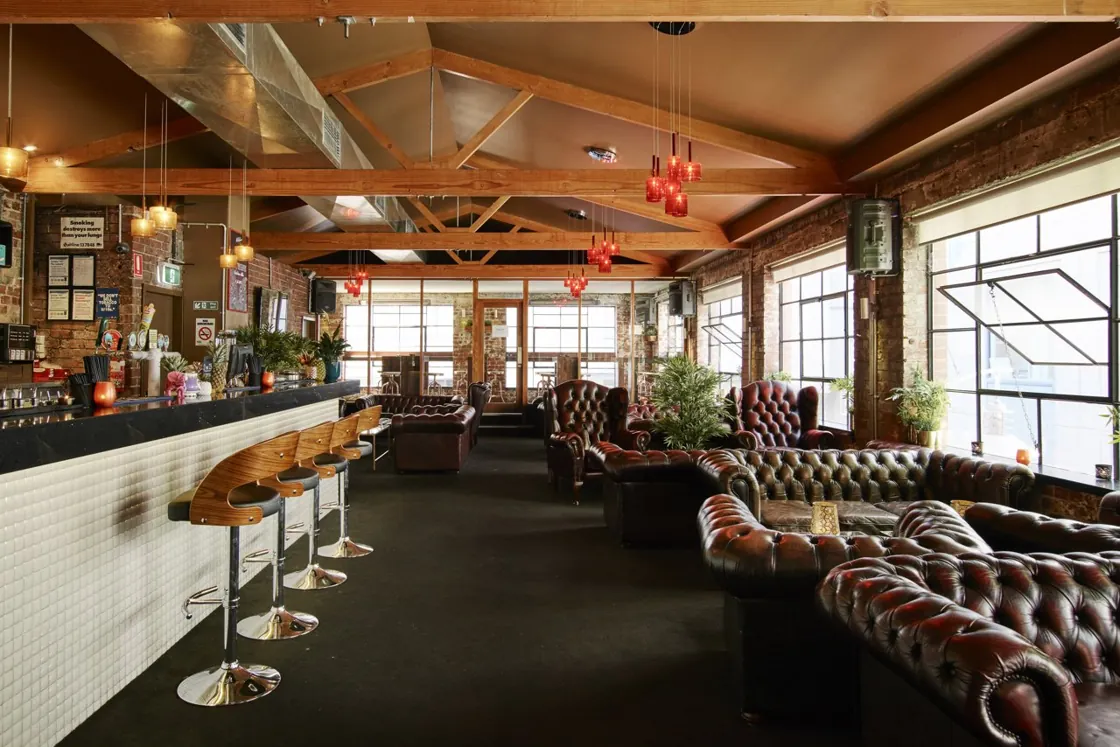 La La Land — Melbourne — lounge and city windows