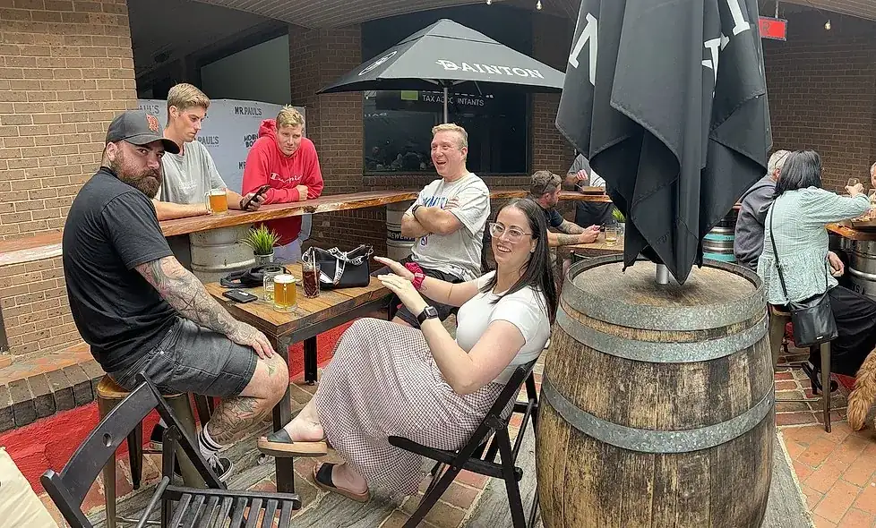 Mr Paul’s — outdoor seating