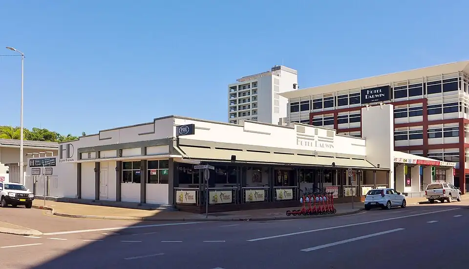 Hotel Darwin on Mitchell Street, 2023