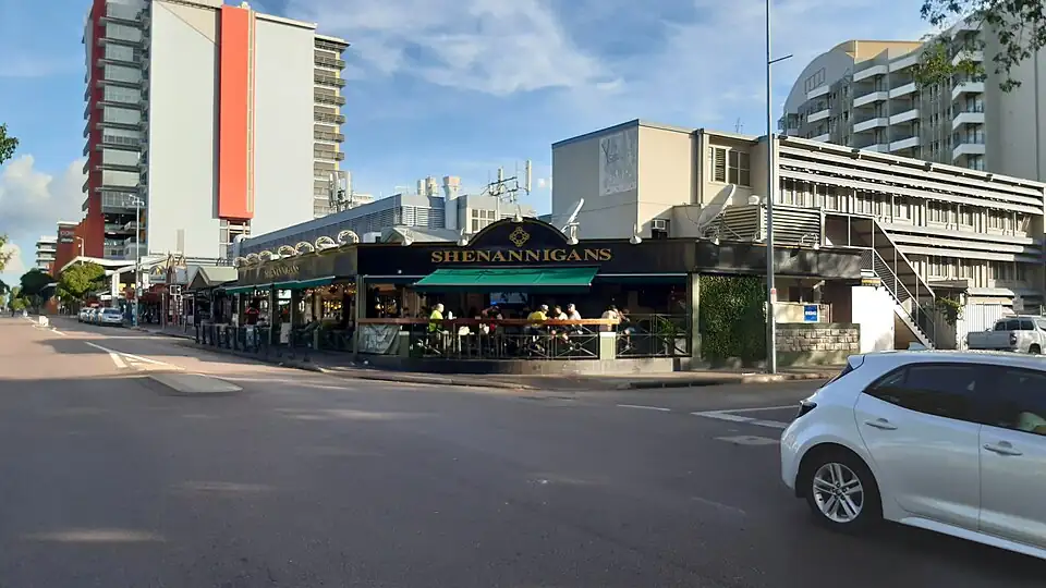 Shenannigans on Mitchell Street, Darwin
