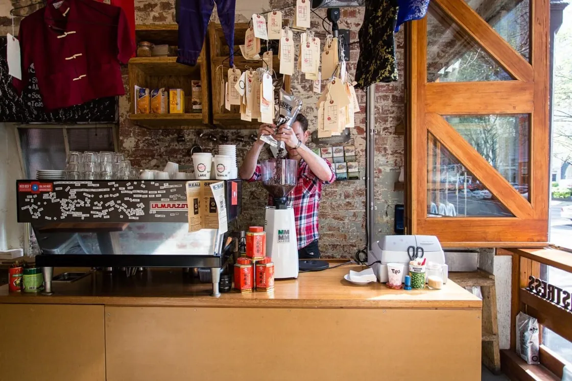 Seamstress — back bar