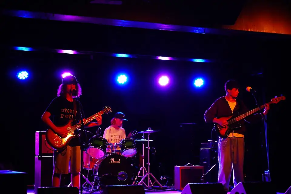 Stormy Petrol playing Altar, Hobart, April 2025