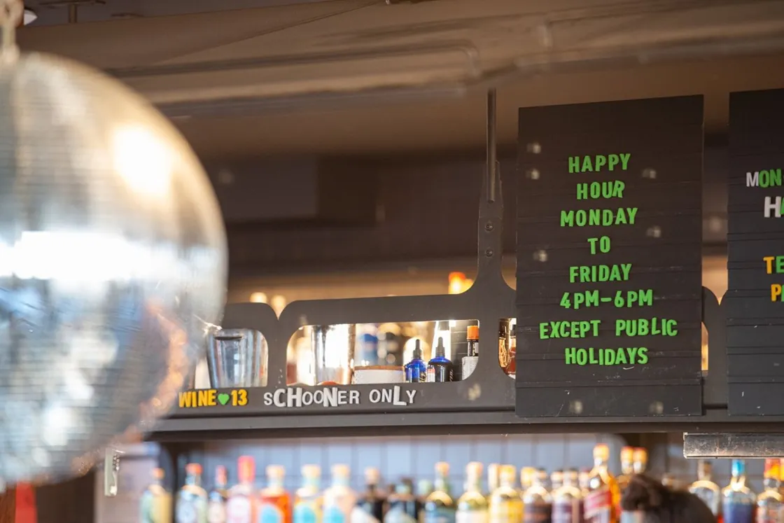 The Cornish Arms — bar interior