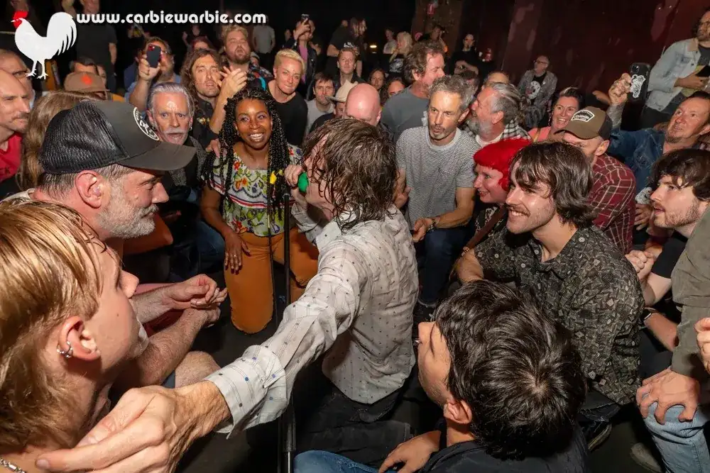 The Curtin — live performance in the crowd