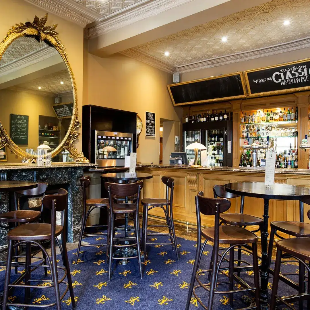 Young and Jacksons — pub interior
